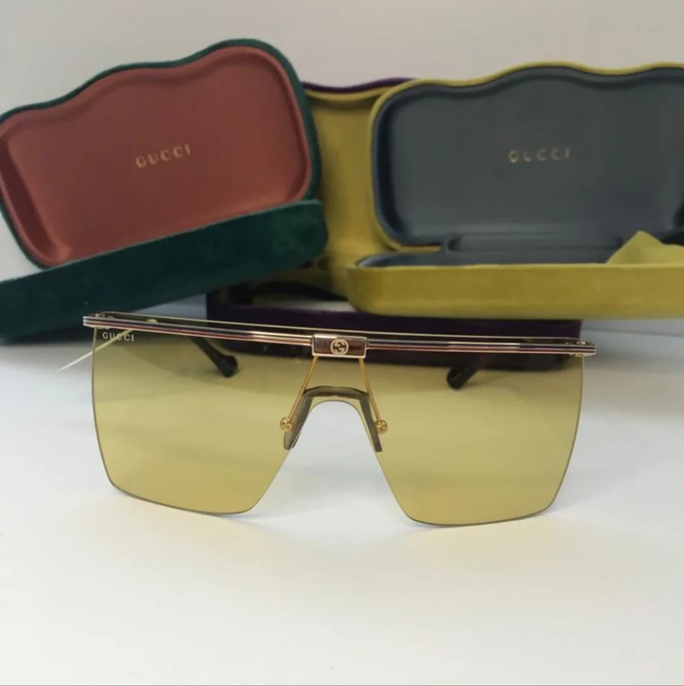 - 💯Authentic New GUCCI GG1096S 003 Sunglasses